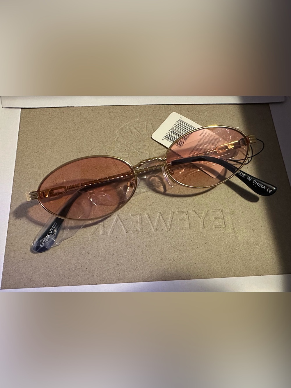 Unisex Oval Sunglasses